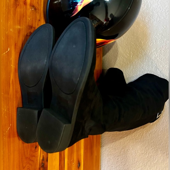 Rebel by Zigi Womens Onya, Round Toe Knee High Fashion Boots, Black, Size 7.5 - Picture 14 of 15